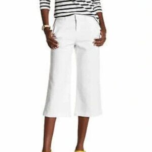 Kate Spade Pants Broome Street White Denim Capri Womens 27